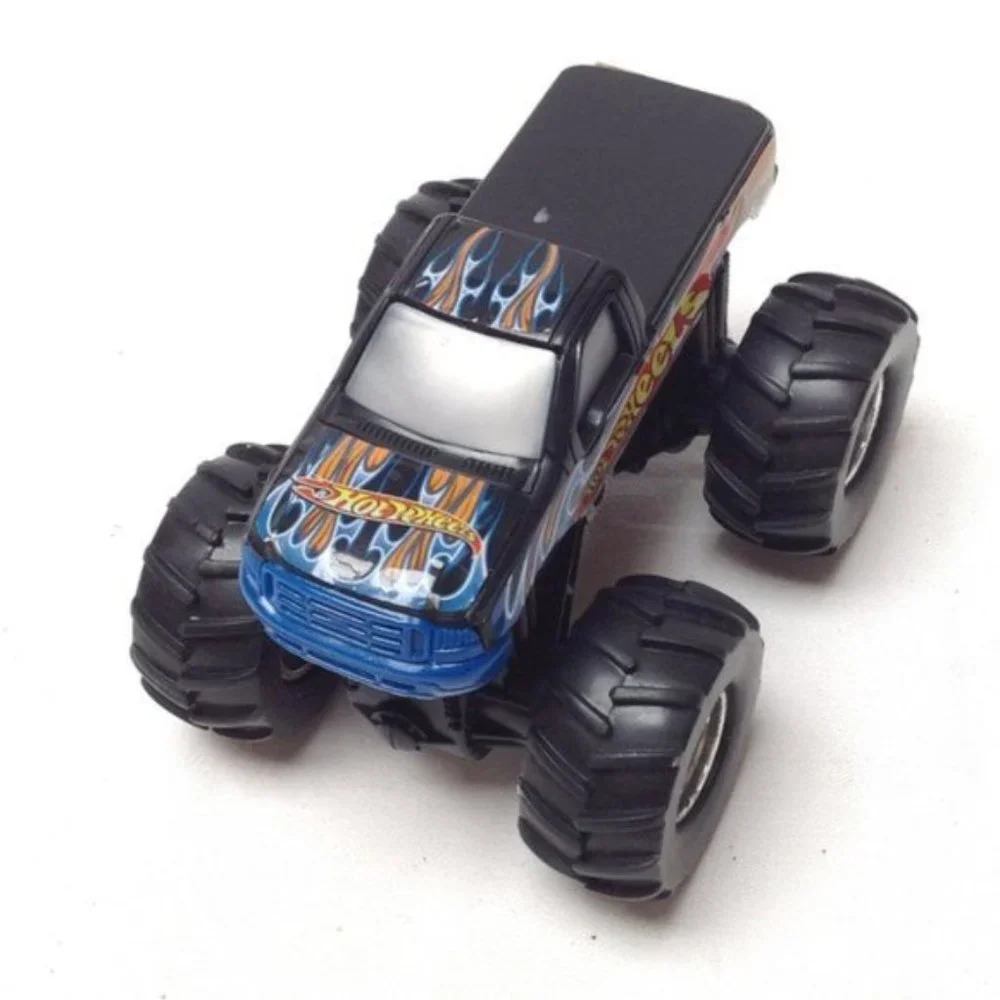Hot Wheels Monster Truck Big Tires Vintage 2001 Mattel Kids Toy Cars Play Game